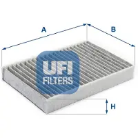 Ufi 53.079.00 Interieurfilter