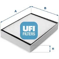 Ufi 53.077.00 Interieurfilter
