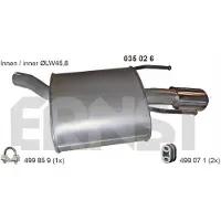 ERNST 035026 Einddemper