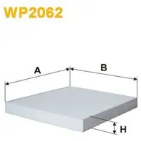 WIX FILTERS WP2062 Interieurfilter