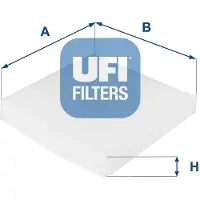Ufi 53.210.00 Interieurfilter