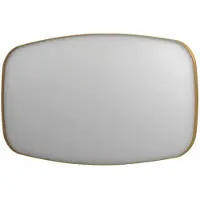 Ink Spiegel sp29 contour 140x4x80 cm in geborsteld mat goud