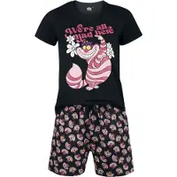 Alice Au Pays Des Merveilles - Disney Pyjama - Cheshire Cat - We're All Mad Here - S tot XXL - voor Vrouwen - meerkleurig - Maat M