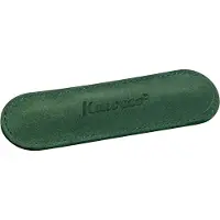 Kaweco - etui - Velours pouch ECO Sport - Green - with print - 1 pen - Let op: afwijkend formaat, dit etui is uitsluitend bestemd voor de Sport (kleiner formaat pen).