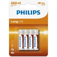 Philips AAA Longlife Batterijen