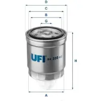 Ufi 24.350.02 Brandstoffilter