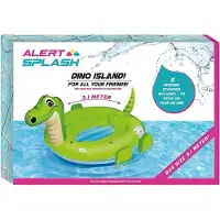 Alert Splash opblaasbaar dino eiland 310x270x175 cm