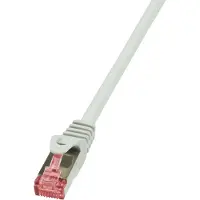 Logilink Patchkabel, Kat. 6, S/FTP, 5,0 m, grau