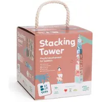 BS Toys Stapeltoren - Stapelspeelgoed - Educatief speelgoed - Peuter - Toddler - Karton