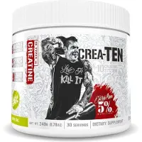 5% Nutrition Rich Piana Crea-TEN - 25 servings - Lemon Lime