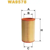 WIX FILTERS WA9578 Luchtfilter