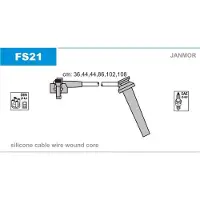 JANMOR FS21 Bougiekabels