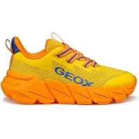 Geox FLEXYPER FAST TIENERS Sneakers - GEEL/ORANJE - Maat 29