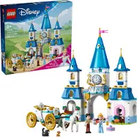 LEGO Disney Princess 43275 Het kasteel van Assepoester en de koets - Rollenspel 6 jaar