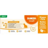 IAMS Delights Adult Land & Sea Collection in gravy natvoer kat (72x85 g) 144 x 85 g