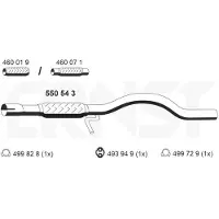 ERNST 550543 Voorpijp