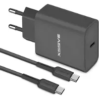 Xssive USB C Adapter Set - 1 Meter - Geschikt voor Samsung Galaxy A16, A55, A25, A05s, A15 5G, A14, A53