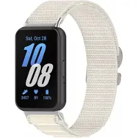 Strap-it Alpine nylon bandje - geschikt voor de Samsung Galaxy Fit 3 (sterrenlicht)