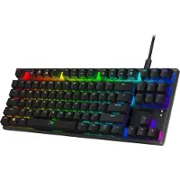 Kingston Alloy Origins Core – mechanisch gaming toetsenbord – HX Blue (US-layout), Tenkeyless (80–87%), Kabel, USB, Mechanische schakelaar, RGB LED, Zwart