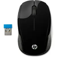 HP 200 Wireless Mouse - Black
