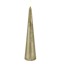 Decostar Countryfield Kegelkaars 5CM LED kegel Lyon S goud |