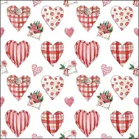 Ambiente - Lunch servetten - Lovely hearts