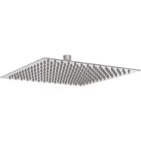 vidaXL Douchekop, roestvrij staal 304, 25x25 cm, vierkant
