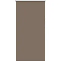 vidaXL Rolgordijn verduisterend koffie 80x175 cm stofbreedte 75,7 cm