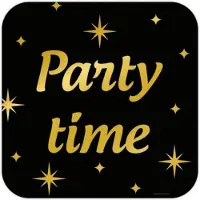 Paper Dreams Classy party decoration signs - Party time