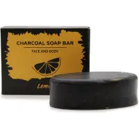 Ancient Wisdom Houtskool Zeep Bar - Citroen - 85 gram - Vegan Hand & Body Zeep