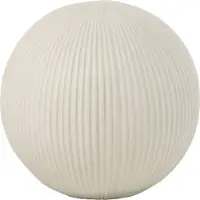 J-Line decoratie Bal - keramiek - wit - large