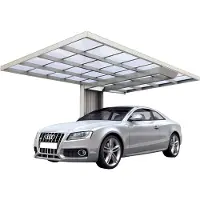 Ximax - 74031 - Aluminium Carport Neo Type 2850 Type 90 Standaard inox look