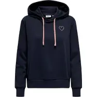 ONLY Sweatshirt 'ONLNoli' nachtblauw / rosé