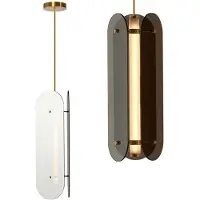 Toolight Hanglamp Balck App1676-cp Long