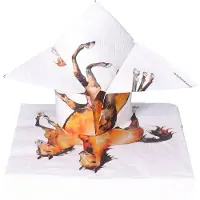 Ambiente Tafel diner servetten - Paarden thema - 20x stuks - 33 x 33 cm - Dieren - Manege - Ruiters