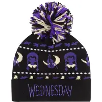 Wednesday Beanie - Midnight - meerkleurig - Maat Standard