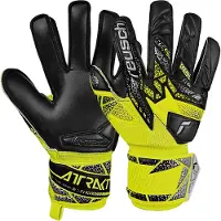 Reusch Attrakt Silver Junior Goalkeeper Gloves Geel 4 Kinderen