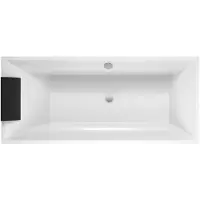 Villeroy & Boch Squaro bad 180x80cm met pootset Wit
