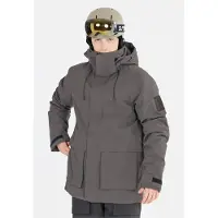 Slope Outdoorjas 'Chescott' grijs / zwart