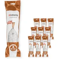 Brabantia Vuilniszakken Code X - 10-12 Liter (200 stuks)