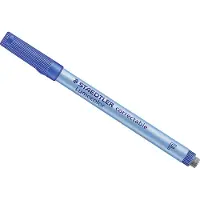Staedtler - Viltstift Lumocolor 305 non permanent correctable F blauw | 10 stuks