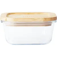 Pebbly Vershoudbakje Vierkant Hout 520 ml