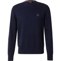 BOSS Trui 'Kanovano_S' donkerblauw