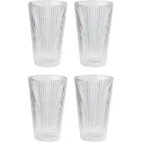 Stelton Waterglas Pilastro Clear 350 ml (Set van 4)