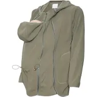 Mamalicious Fleece jas 'Mille' aardetinten