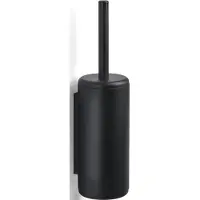Zone Denmark WC borstel Rim Black Wandbevestiging