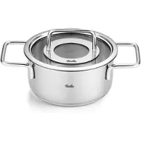 Fissler Kookpan Pure Collection met Glasdeksel 16 cm