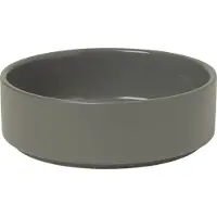 Blomus Pilar kom laag Ø 14 cm Pewter