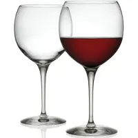 Alessi Rode Wijnglas Mami XL 200 ml (Set van 4)