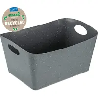 Koziol Boxxx opbergdoos L 15 l Recycled ash grey